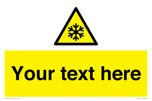 Custom Snowflake Sign